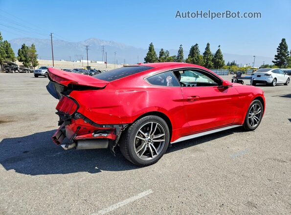 1FA6P8TH0H5254933 2017 FORD MUSTANG Red Tył prawy