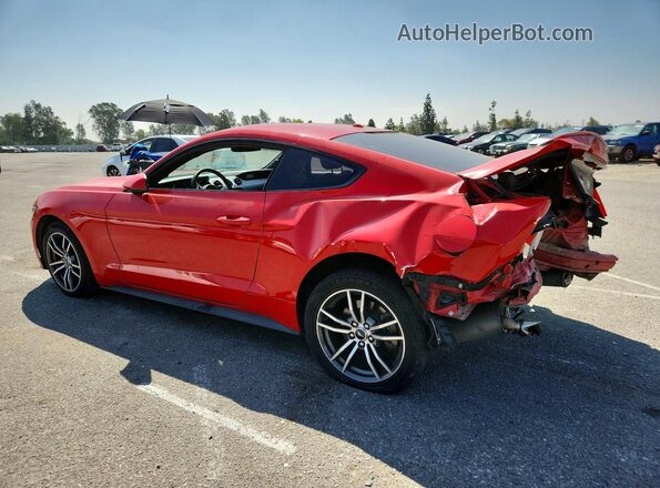 1FA6P8TH0H5254933 2017 FORD MUSTANG Red Tył lewy