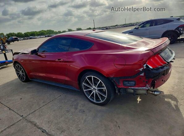 1FA6P8TH0J5108005 2018 FORD MUSTANG Red Հետևի ձախ