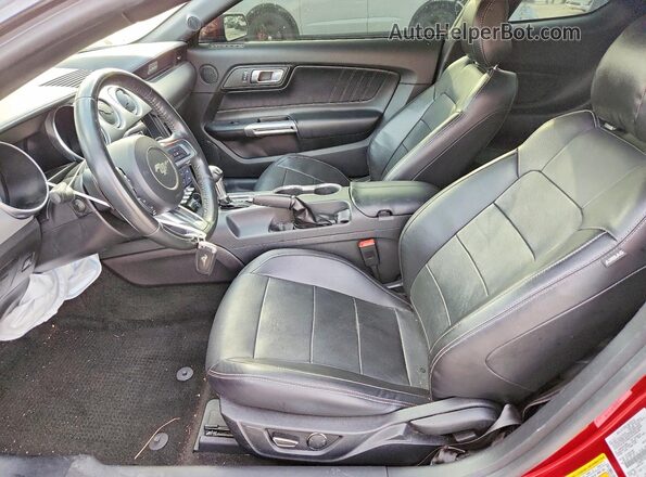 1FA6P8TH0J5108005 2018 FORD MUSTANG Red Սալոնի դիմացի տեսք