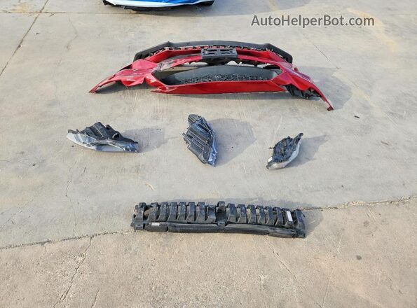 1FA6P8TH0J5108005 2018 FORD MUSTANG Red Շարժիչի բաժամունքի տեսք