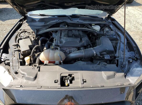 1FA6P8TH0K5203875 2019 FORD MUSTANG Black უკანა სალონის ხედი