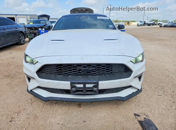 1FA6P8TH0M5134656 2021 FORD MUSTANG White Դիմացի տեսք