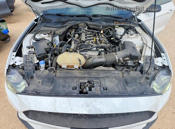 1FA6P8TH0M5134656 2021 FORD MUSTANG White Սալոնի հետևի տեսք