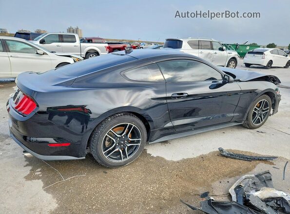 1FA6P8TH0N5113372 2022 FORD MUSTANG Black Հետևի աջ