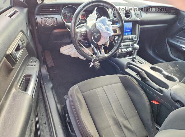 1FA6P8TH0N5113372 2022 FORD MUSTANG Black Առջևի վահանակի տեսք