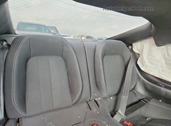 1FA6P8TH0N5113372 2022 FORD MUSTANG Black Հետևի նստատեղերի տեսք
