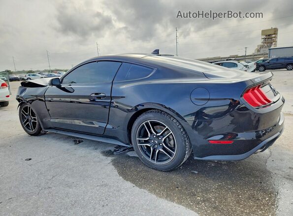 1FA6P8TH0N5113372 2022 FORD MUSTANG Black Հետևի ձախ