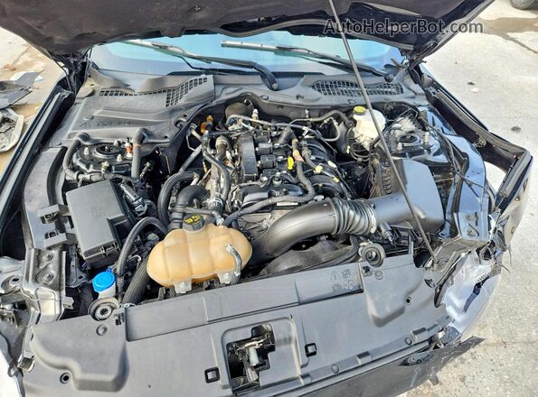 1FA6P8TH0N5113372 2022 FORD MUSTANG Black Սալոնի հետևի տեսք