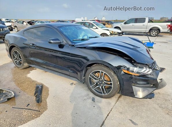 1FA6P8TH0N5113372 2022 FORD MUSTANG Black Առջևի աջ