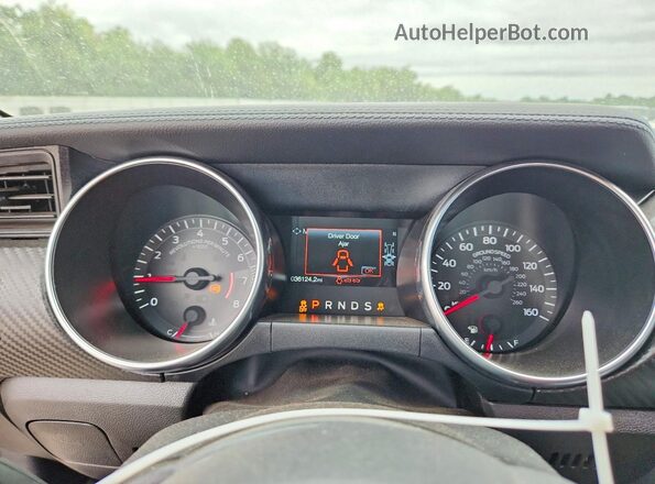 1FA6P8TH0N5117258 2022 FORD MUSTANG Gray Widok zestawu wskaźników