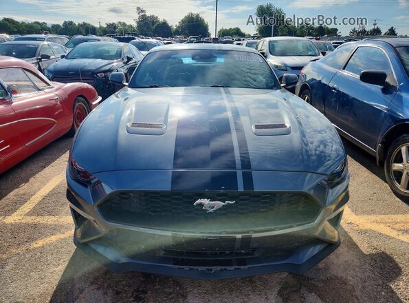 1FA6P8TH0N5117258 2022 FORD MUSTANG Gray Widok z przodu