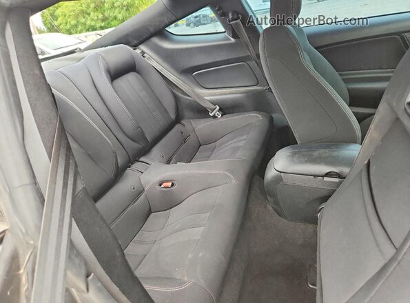 1FA6P8TH0N5117258 2022 FORD MUSTANG Gray Widok tylnych siedzeń