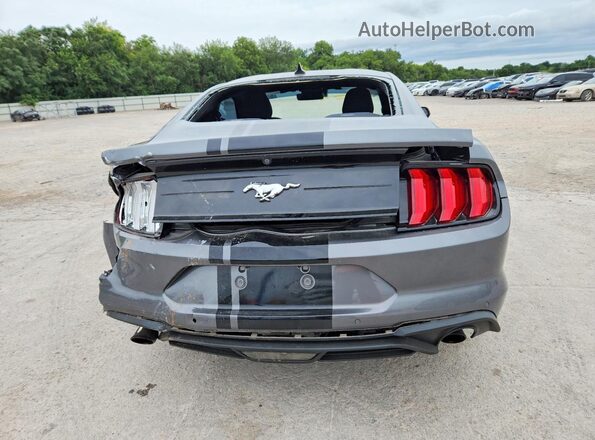 1FA6P8TH0N5117258 2022 FORD MUSTANG Gray Widok z tyłu