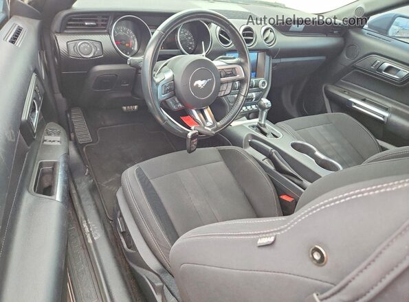 1FA6P8TH0N5117258 2022 FORD MUSTANG Gray Widok deski rozdzielczej