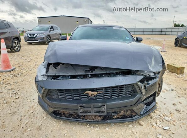 1FA6P8TH0R5114477 2024 FORD MUSTANG Черный Вид спереди