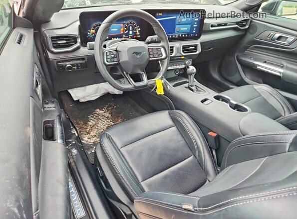 1FA6P8TH0R5114477 2024 FORD MUSTANG Черный Вид панели приборов