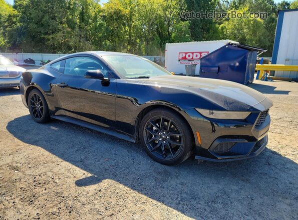 1FA6P8TH0S5123847 2025 FORD MUSTANG Black წინა მარჯვენა