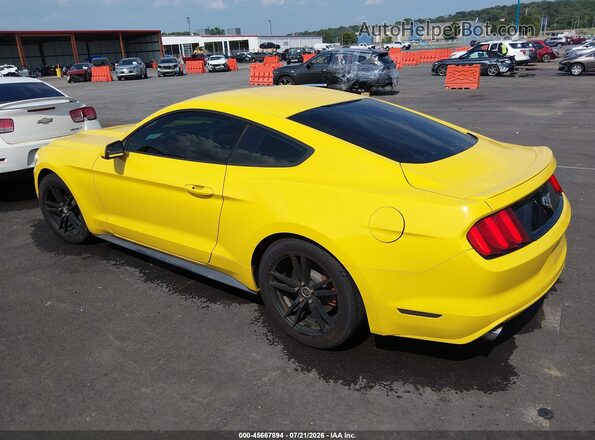 1FA6P8TH1G5211684 2016 FORD MUSTANG Yellow უკანა მარცხენა