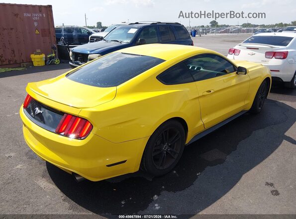 1FA6P8TH1G5211684 2016 FORD MUSTANG Yellow უკანა მარჯვენა