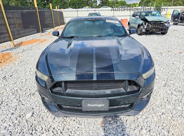 1FA6P8TH1G5255801 2016 FORD MUSTANG Black Widok z przodu