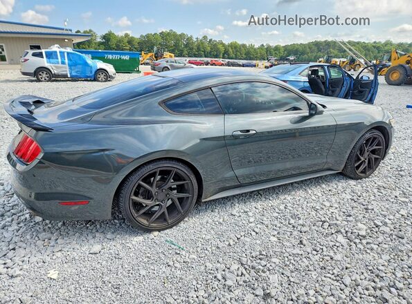1FA6P8TH1G5255801 2016 FORD MUSTANG Black Tył prawy
