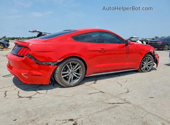 1FA6P8TH1G5283386 2016 FORD MUSTANG Red Trasero derecho