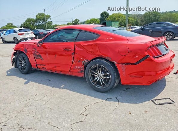 1FA6P8TH1G5283386 2016 FORD MUSTANG Red Trasero izquierdo