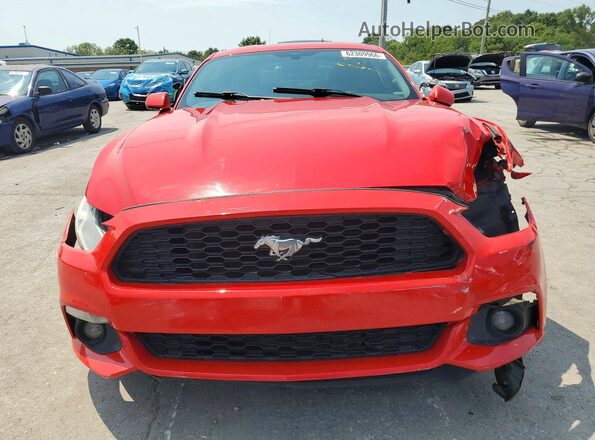 1FA6P8TH1G5283386 2016 FORD MUSTANG Red Vista frontal