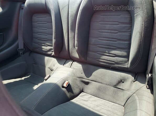 1FA6P8TH1G5283386 2016 FORD MUSTANG Red Vista de los asientos traseros