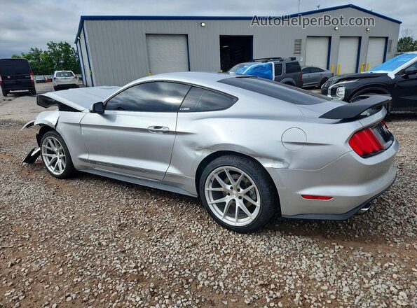 1FA6P8TH1H5288847 2017 FORD MUSTANG Silver Trasero izquierdo