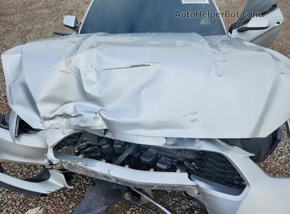 1FA6P8TH1H5288847 2017 FORD MUSTANG Silver Vista interior trasera