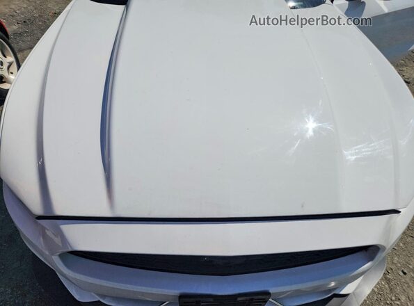 1FA6P8TH1H5310703 2017 FORD MUSTANG Белый Вид задней части салона