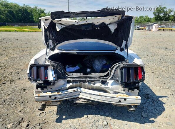 1FA6P8TH1H5310703 2017 FORD MUSTANG Белый Вид сзади