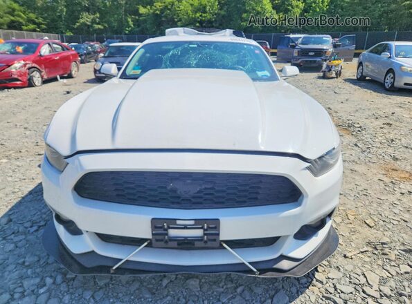 1FA6P8TH1H5310703 2017 FORD MUSTANG Белый Вид спереди