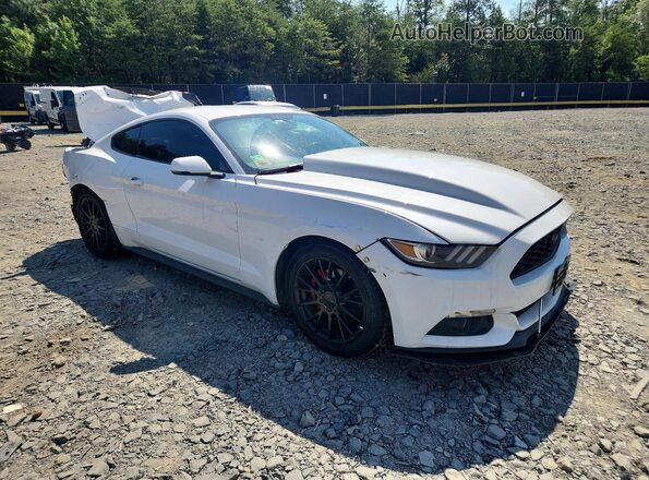 1FA6P8TH1H5310703 2017 FORD MUSTANG Белый Передняя правая четверть