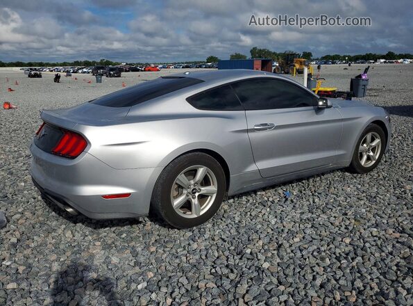 1FA6P8TH1K5142150 2019 FORD MUSTANG Серебряный Задняя правая четверть