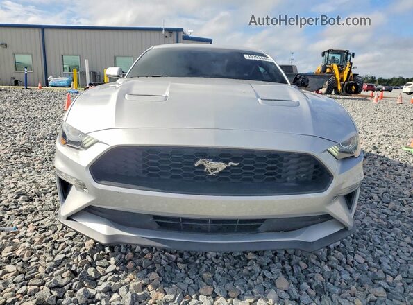 1FA6P8TH1K5142150 2019 FORD MUSTANG Серебряный Вид спереди