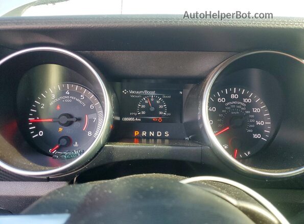 1FA6P8TH1K5142150 2019 FORD MUSTANG Серебряный Вид щитка приборов