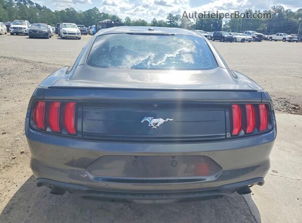 1FA6P8TH1K5142925 2019 FORD MUSTANG Gray Հետևի տեսք