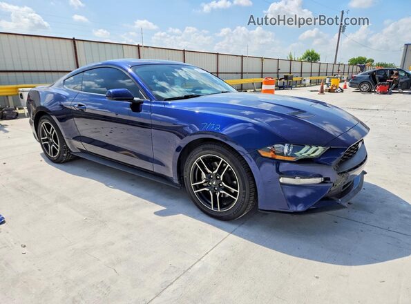 1FA6P8TH1L5158320 2020 FORD MUSTANG Blue Front right