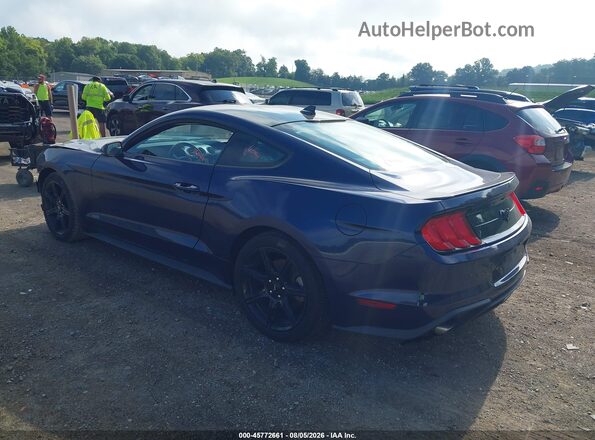 1FA6P8TH1L5162660 2020 FORD MUSTANG Blue Задня ліва чверть