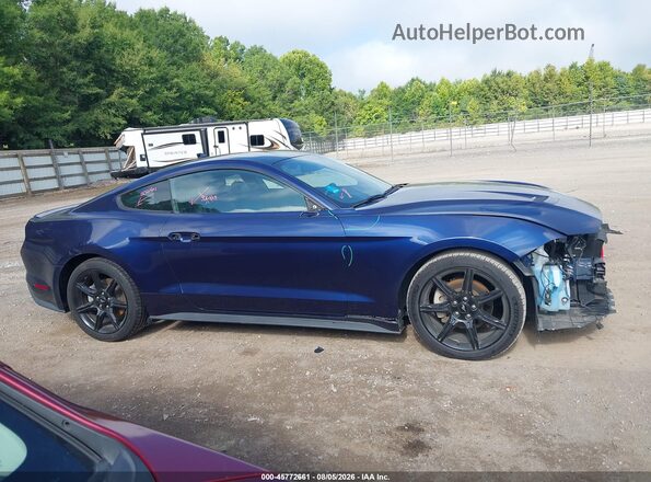 1FA6P8TH1L5162660 2020 FORD MUSTANG Blue Вид задньої частини салону