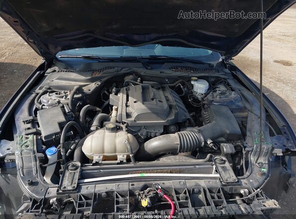 1FA6P8TH1L5162660 2020 FORD MUSTANG Blue Вид ззаду