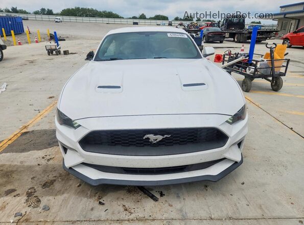 1FA6P8TH1L5168927 2020 FORD MUSTANG White Вид спереду