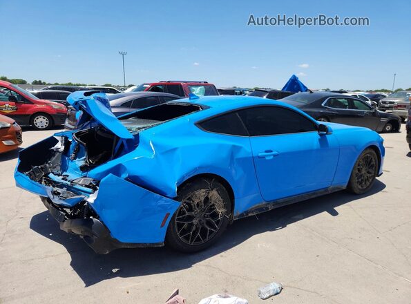 1FA6P8TH1S5100920 2025 FORD MUSTANG Blue Rear right