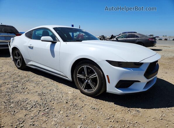 1FA6P8TH1S5115305 2025 FORD MUSTANG White Przód prawy
