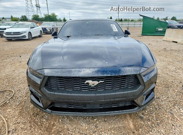 1FA6P8TH1S5132251 2025 FORD MUSTANG Черный Вид спереди