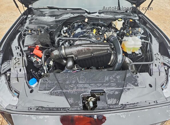 1FA6P8TH1S5132251 2025 FORD MUSTANG Черный Вид задней части салона