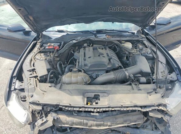 1FA6P8TH2G5218451 2016 FORD MUSTANG Black Vista interior trasera